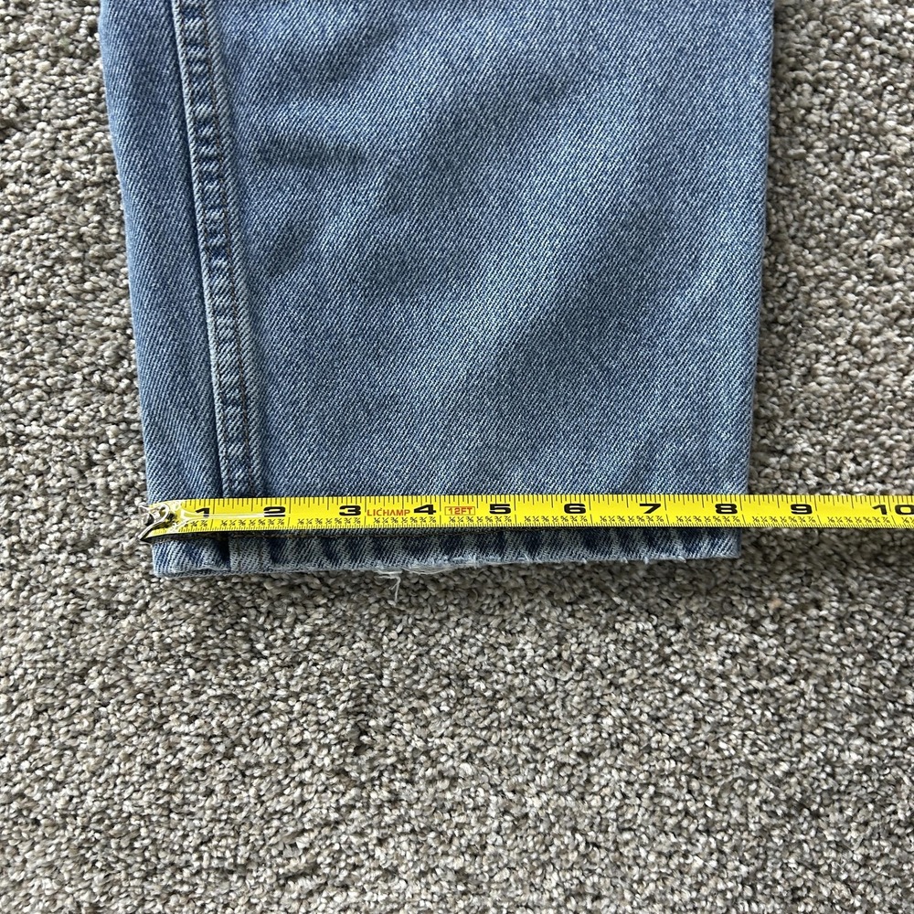 L.L. Bean Jeans Mens 38x29 Light Wash Blue Denim Classic Straight Casual Pants - Picture 9 of 10